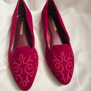 Red Velvet Women's Shoes